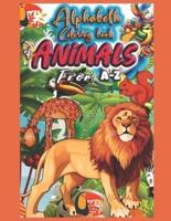 Alphabeth Coloring Book of Animals