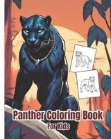 Panther Coloring Book For Kids