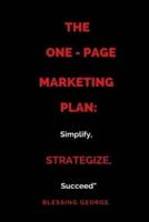 The One-PageMarketing Plan