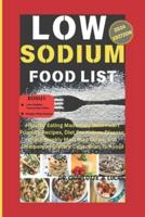 Low Sodium Food List (2024 Edition)