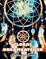 Floral Dreamcatcher Coloring Book
