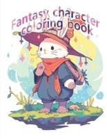 Fantasy Character Coloring Book