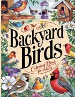 Backyard Birds Coloring Book for Adults