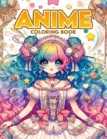 Anime Coloring Book