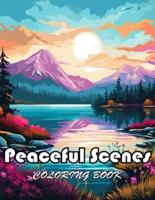 Peaceful Scenes Coloring Book