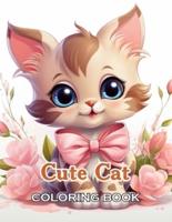 Cute Cat Coloring Book for Kids