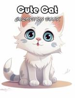 Cute Cat Coloring Book for Kids