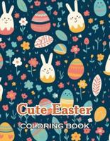 Cute Easter Coloring Book for Kids