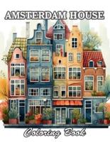 Amsterdam House Coloring Book
