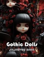 Gothic Dolls Coloring Book