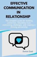 Effective Communication in Relationship