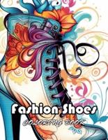 Fashion Shoes Coloring Book