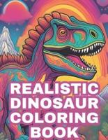 Realistic Dinosaur Coloring Book