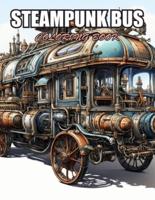 Steampunk Bus Coloring Book