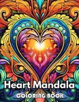 Heart Mandala Coloring Book