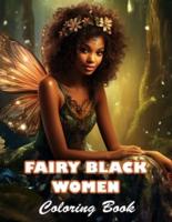 Fairy Black Women Coloring Book