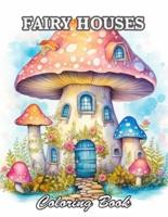 Fairy Houses Coloring Book for Adult