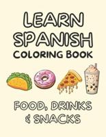 Learn Spanish Coloring Book For Adults And Kids