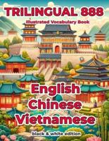 Trilingual 888 English Chinese Vietnamese Illustrated Vocabulary Book