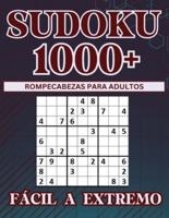 1000+ Sudokus Para Adultos, Adolescentes Y Personas Mayores