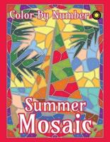 Summer Mosaic Color By Number for Adults