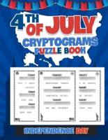 4th of July Cryptograms Puzzle Book