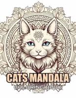 Cats Mandala Coloring Book
