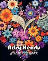 Artsy Hearts Coloring Book