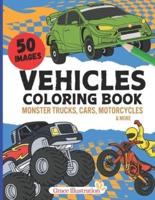 Vehicle Coloring Book