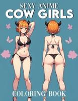 Anime COW GIRLS Sexy Coloring Book