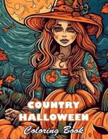 Country Halloween Coloring Book