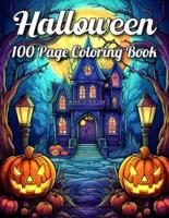 100 Page Halloween Coloring Book