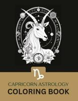 Capricorn Astrology Coloring Book