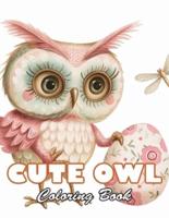 Cute Owl Coloring Book