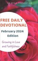 Free Daily Devotional February 2024 Edition