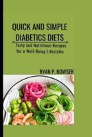 Quick and Simple Diabetics Diets