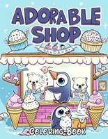 Adorable Shop Coloring Book