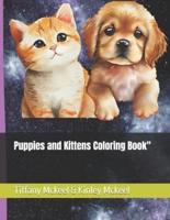 Puppies and Kittens Coloring Book"