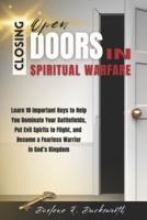 Closing Open Doors in Spiritual Warfare