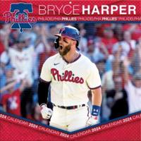 Philadelphia Phillies Bryce Harper 2024 12X12 Player Wall Calendar