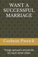 Want a Successful Marriage