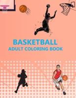 Basketball Adult Coloring Book