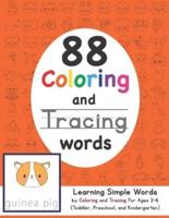 88 Coloring and Tracing Words