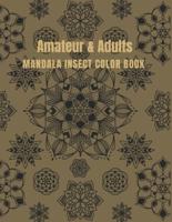 Mandala Insect Coloring Book.