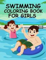 swimming Coloring book For Girls: swimming Coloring book For kids