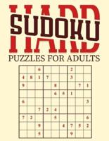 sudoku hard puzzles for adults: +1000 Sudoku puzzle book for adults With Full Solutions