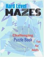 Maze Puzzle Book for Adults and Teens