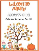 KsBooks Giant autumn Activity Book: Halloween & Thanksgiving Activity Book for All