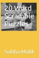 20 Word Scramble Puzzles