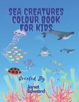 Sea Creatures Colour Book For Kids